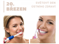 Milí pacienti, dnes je Světový den ústního zdraví…